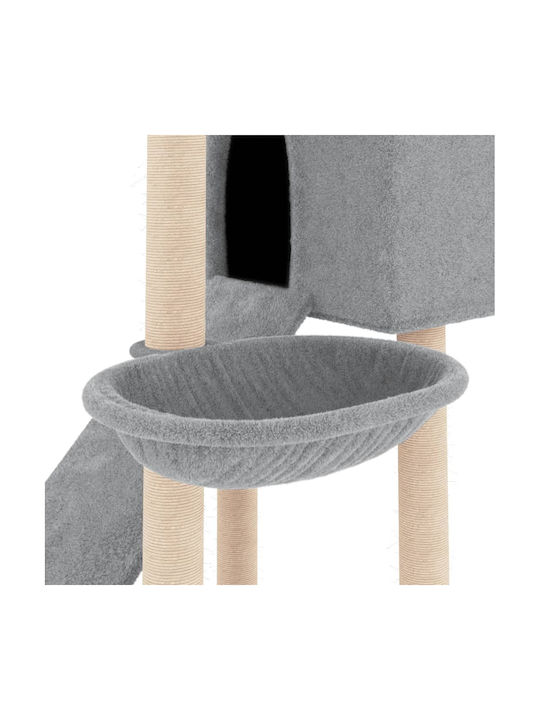 vidaXL Scratching Post Cat Trees Gray 72x66.5x153cm