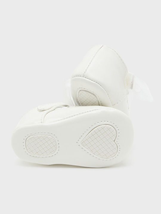 Mayoral Baby Ballerinas White