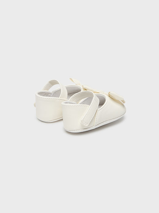 Mayoral Baby Ballerinas White
