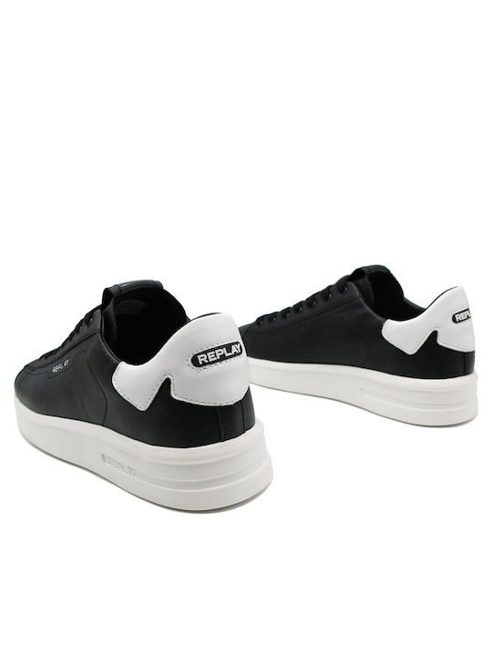 Replay University Prime Bărbați Sneakers Negre