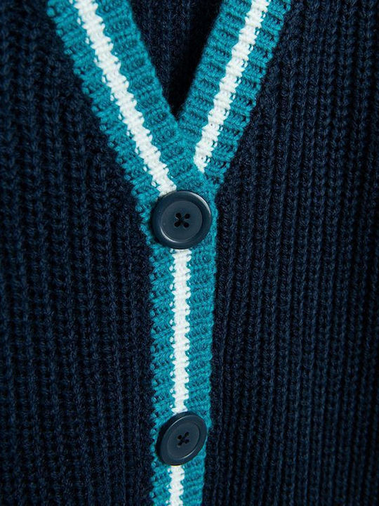 Cool Club Girls Cardigan with Buttons Navy Blue