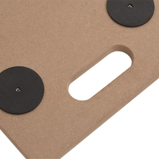 vidaXL Mobile Base for Weight Load up to 250kg Brown