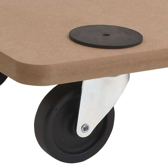 vidaXL Mobile Base for Weight Load up to 250kg Brown