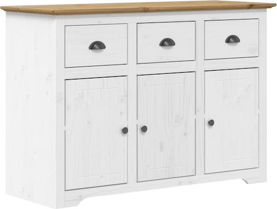 Μπουφές από Μασίφ Ξύλο με Συρτάρια 115x43x79.5cm Μπουφές από Μασίφ Ξύλο με Συρτάρια 115x43x79.5cm