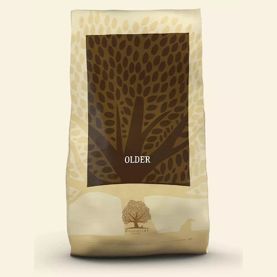 Essential Foods Older 10kg Dry Food Grain-Free for Senior Small Breed Dogs with Chicken and Duck