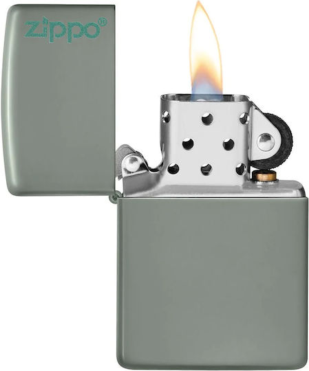 Zippo Brichetă Flacără Sage Verde Mat
