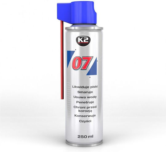 K2 0725 Lubrifiant Spray 250ml 1buc