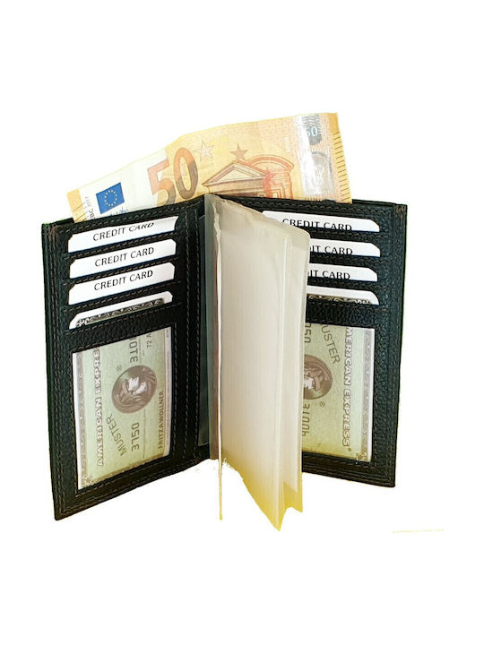 Leather Men's Wallet Black