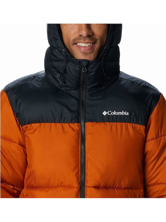 Puffect Зимно Мъжко Яке Puffer Теракотово
