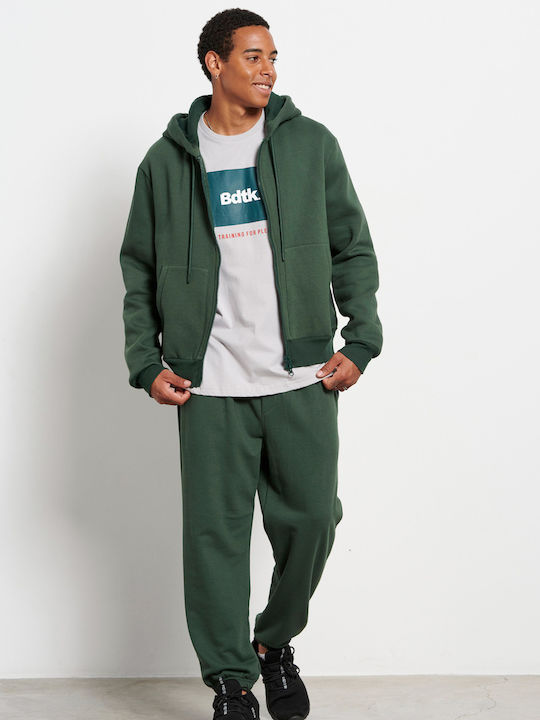 Cardigan With Hood Green