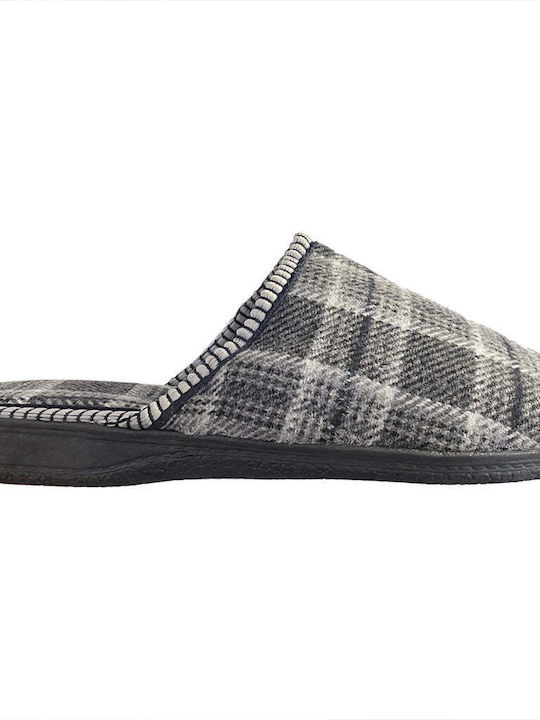 Ustyle Men's Printed Slippers Black