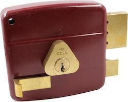 Cisa Boxed Lock in color Red