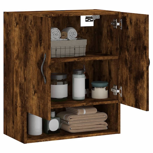 vidaXL Bathroom Cabinet L60xW31xH70cm Oak