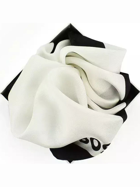 Men's Silky Handkerchief White