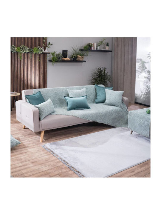 Teoran Sofa Throws 2 Seater Brooklin 180x250cm 13 Mint