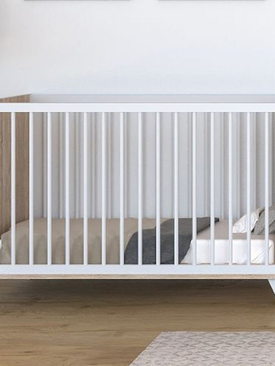 Faktum Flip White Crib With Mattress
