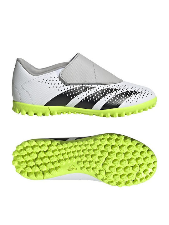 Adidas Παιδικά Ποδοσφαιρικά Παπούτσια Predator Accuracy με Σχάρα Λευκά