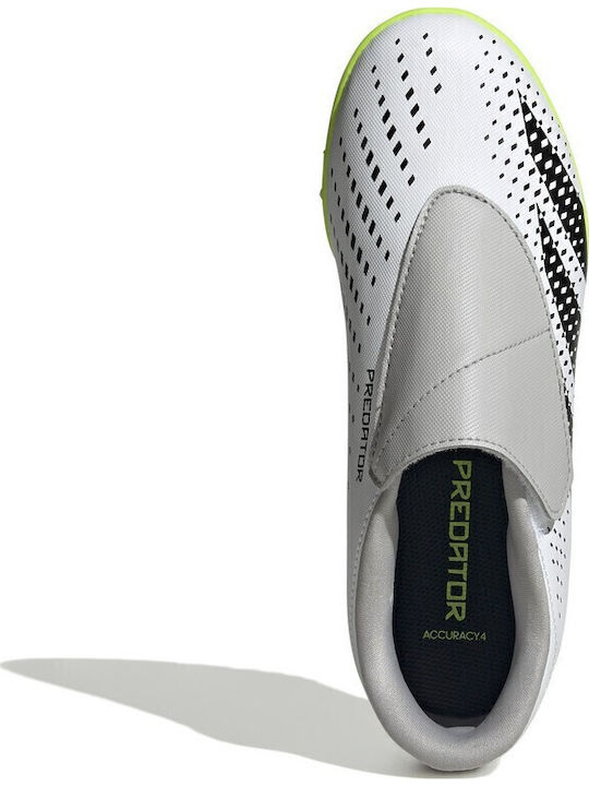Predator Accuracy.4 Kids Turf Soccer Shoes White
