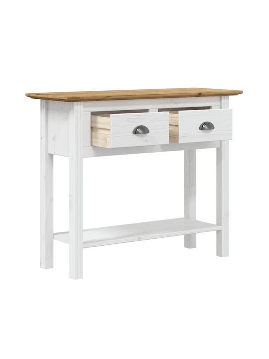 Solid Wood Console Table L90xW34.5xH73cm