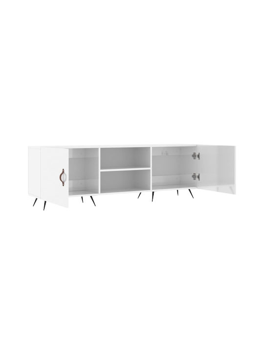 TV Stand White 150x30x50cm