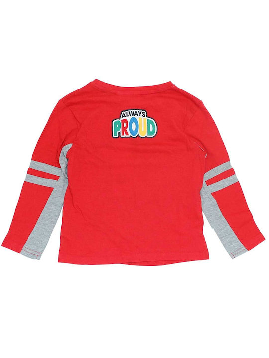 Nickelodeon Kids' Blouse Long Sleeve Red