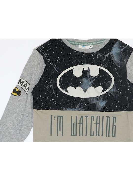 Kids' Shirt Long Sleeve Gray