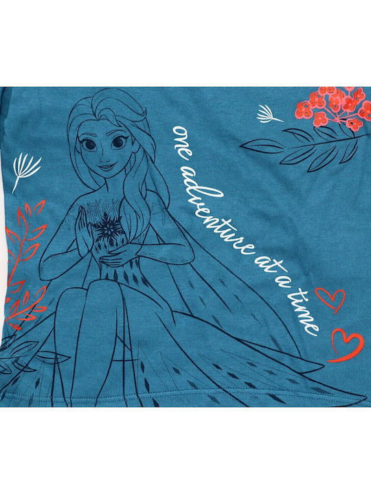 Kids' Shirt Long Sleeve Turquoise Frozen