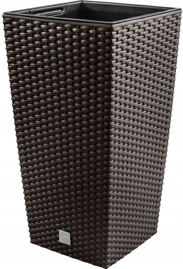 Prosperplast DRTS300 Κασπώ Rattan Καφέ 29x29x55εκ.