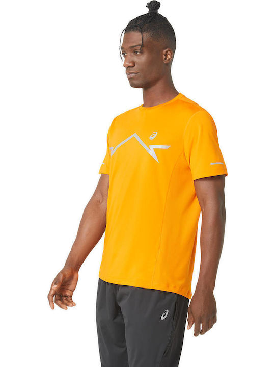 Lite-show Αθλητικό T-shirt Κίτρινο