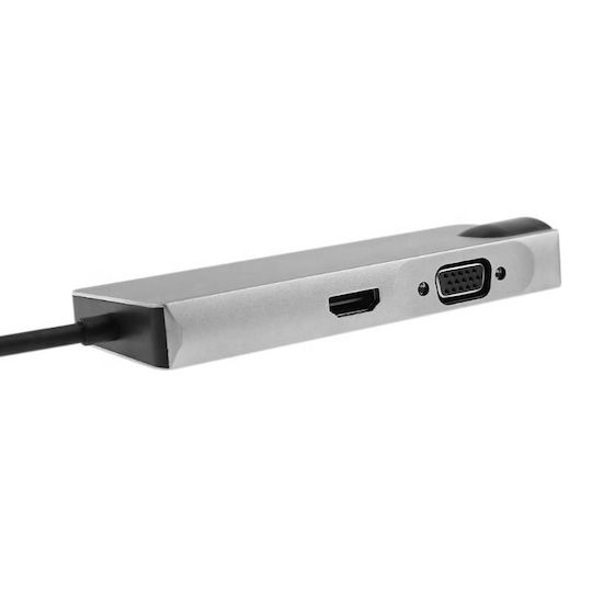 ATC USB-C Docking Station mit 4K Ethernet Gray (06.005.0085)