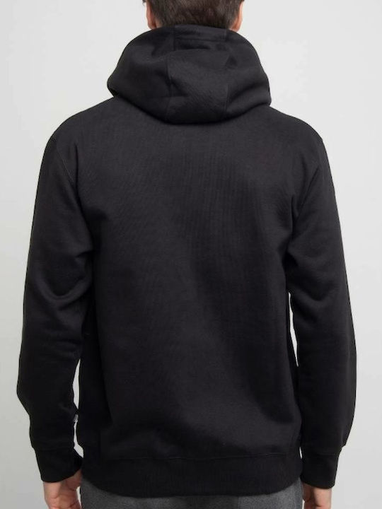 Russell Athletic Men's Sweatshirt Jacket with Hood and Pockets Black