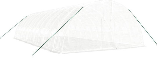 vidaXL 3188120 Seră Casa cu Cadru Metalic 12x6x2.85m