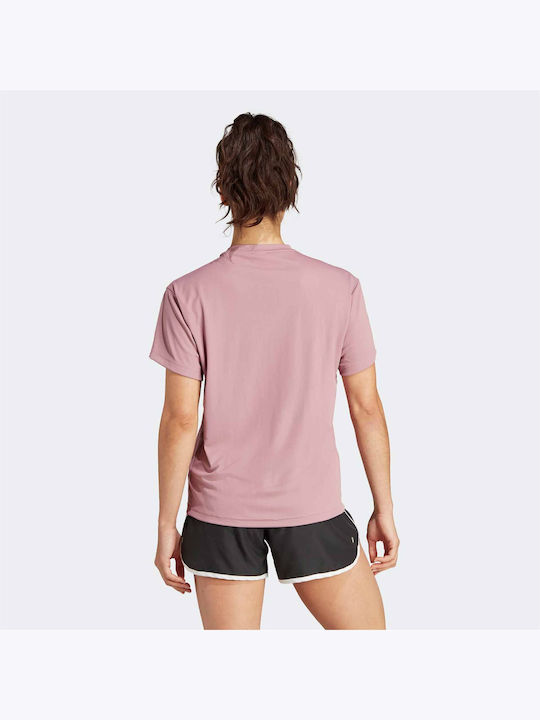 Adidas Women's Athletic T-shirt Fast Drying Pink