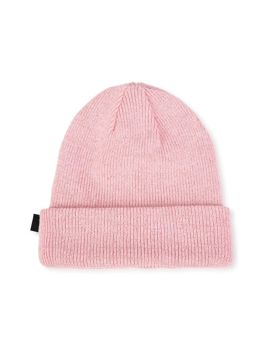 Karl Lagerfeld Kids Beanie Knitted Pink