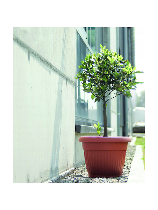 Prosperplast Terra Γλάστρα Πλαστική Terracotta 35x35x27.5εκ.