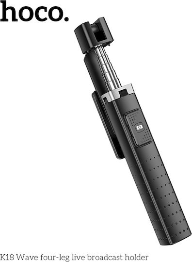 Hoco Selfie Stick with Bluetooth K18 Black