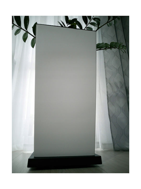 Prosperplast Urbi High Γλάστρα Πλαστική Λευκή 14x14x26.5εκ.