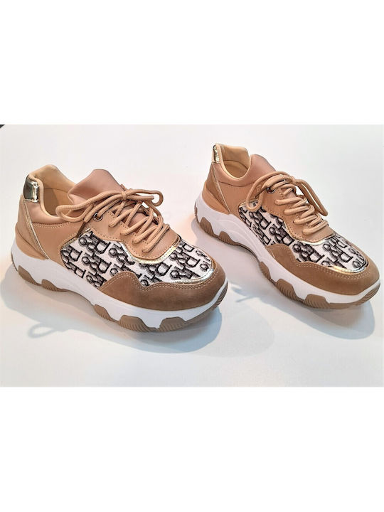 Sergio Todzi Chunky Sneakers Beige