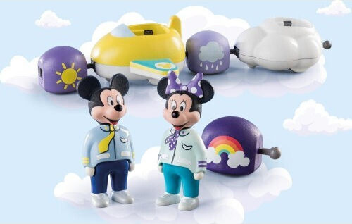 Playmobil 123 Disney: Mickey's & Minnie's Cloud Ride за 1-4 години
