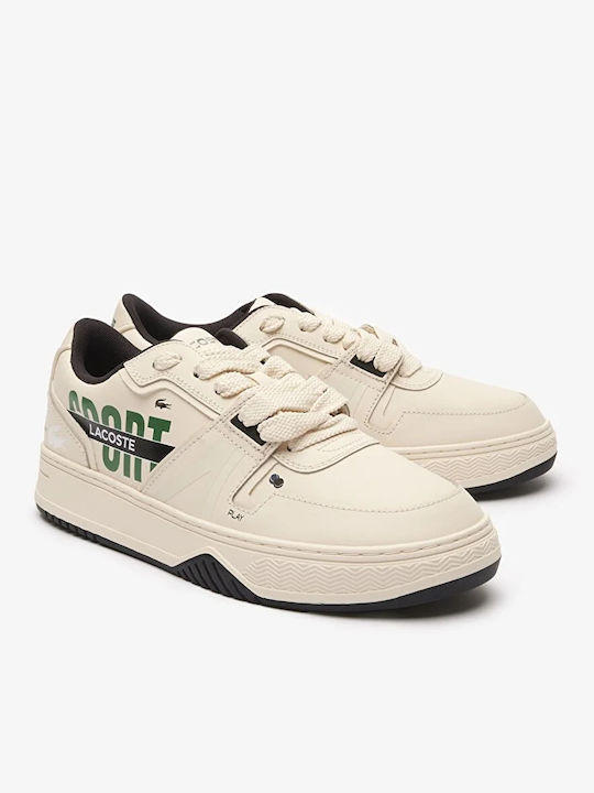 Lacoste L001 Bărbați Sneakers Albe