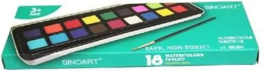 Mont Marte Set Acuarele Multicolore 18buc