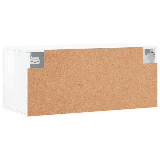 vidaXL Ντουλάπι Μπάνιου 80x36.5x35cm Λευκό