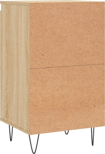 Hängeschrank fürs Wohnzimmer aus Spanplatte Beige 40x35x70 cm