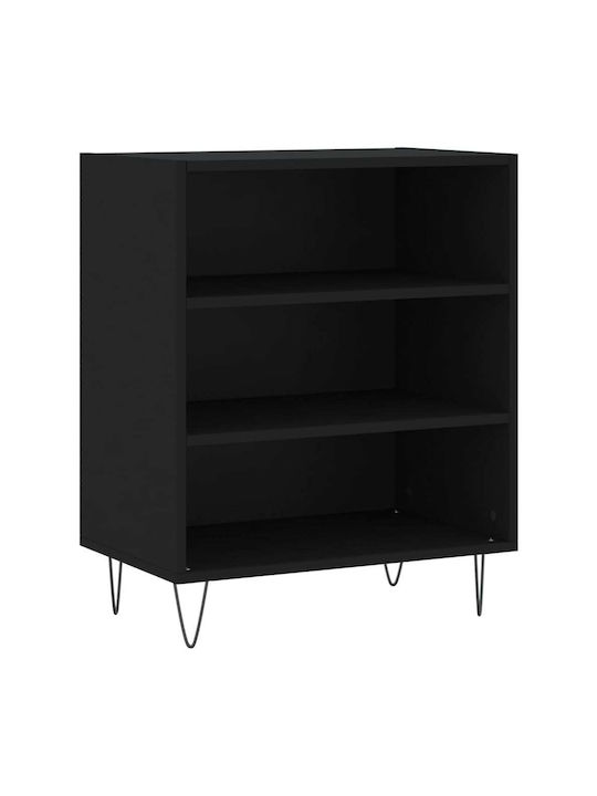 Cabinet pardoseală Negru 57x35x70cm