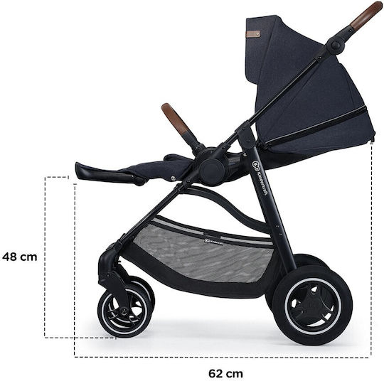 Kinderkraft All Road Verstellbar Kinderwagen Geeignet für Neugeborene Blau 11.6kg
