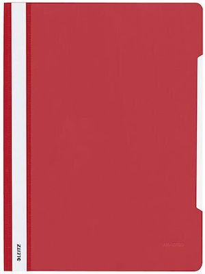 Leitz Clipboard with Spring for Paper A4 Red 1pcs