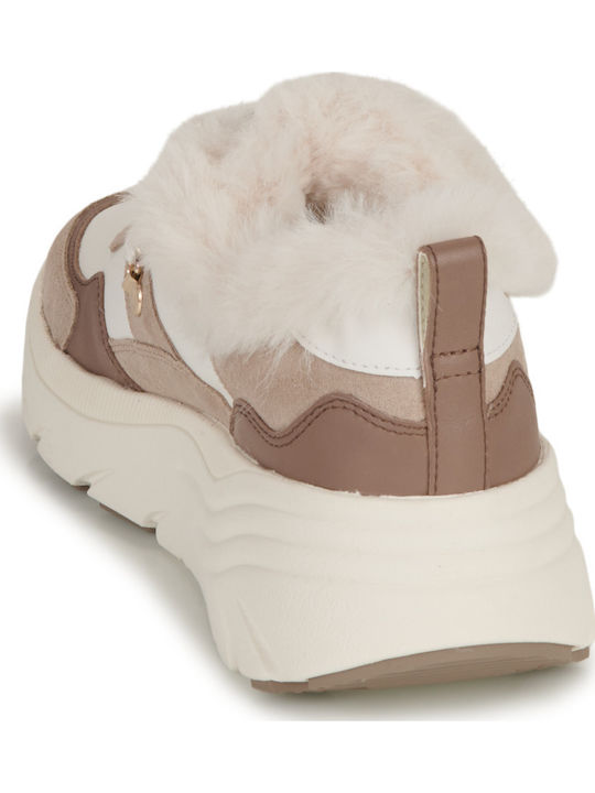 D Diamanta Damen Sneakers Beige