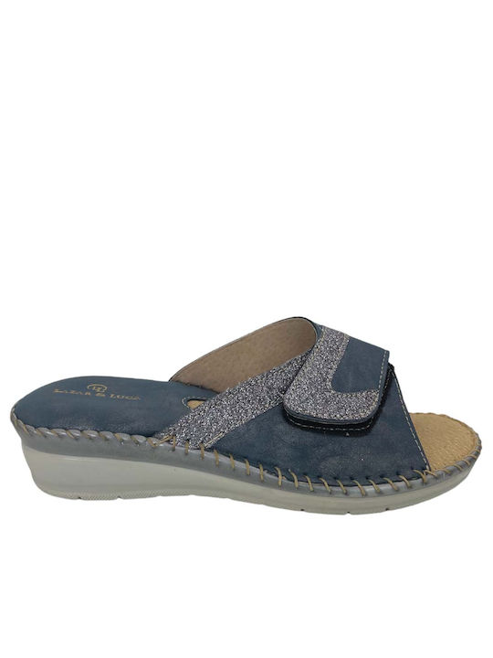 Lazar & Luca Anatomic Women's Slippers Blue