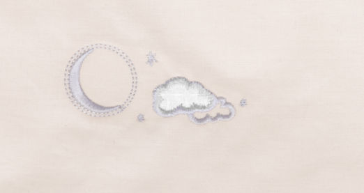Kikka Boo Baby Crib Bumper Dream Big Beige