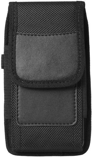 Oxford Vertical Belt Case / Waterproof Case up to 6.3" Black